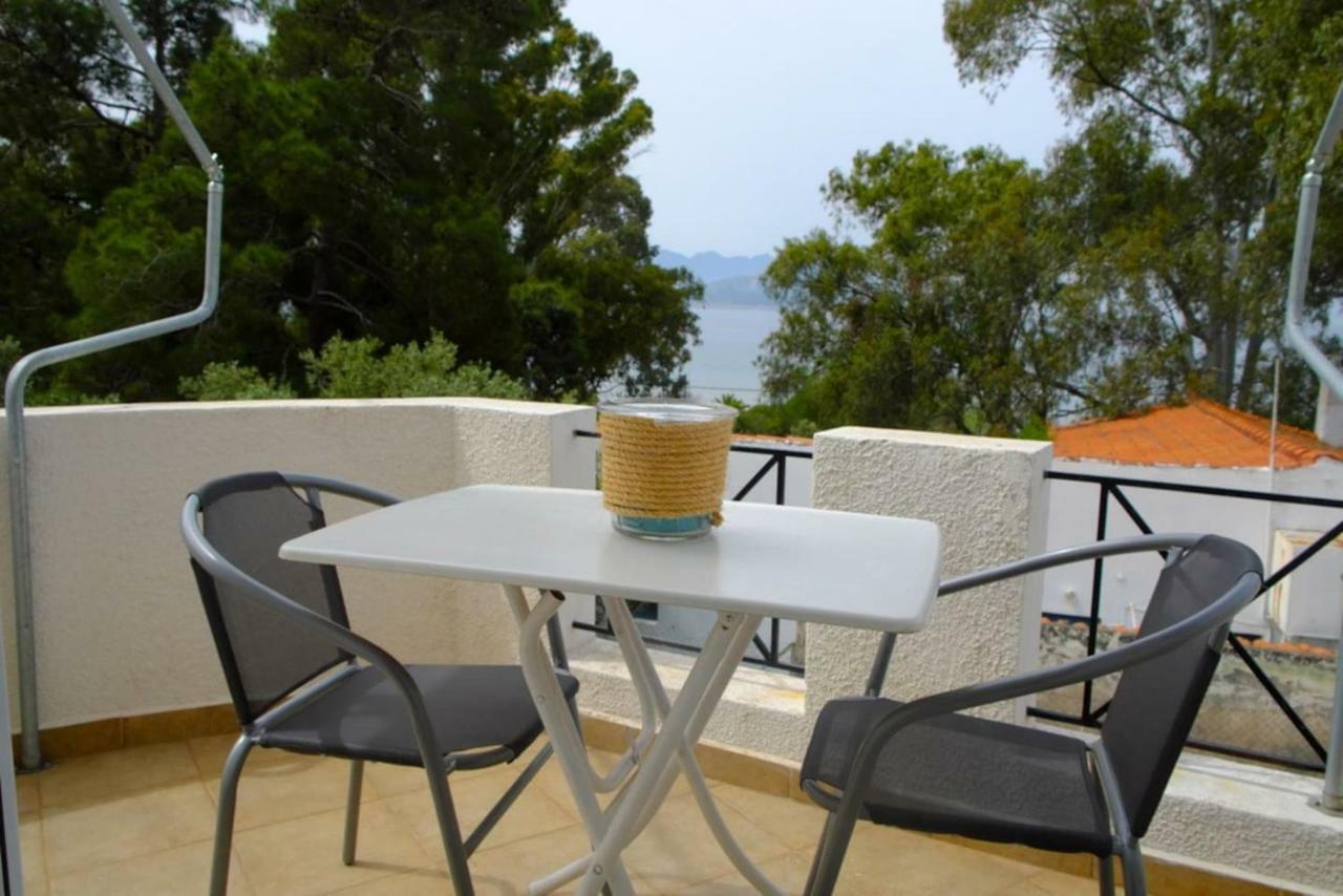 Apartment With Sea View And Balcony 60M From Beach Aegina Exteriér fotografie
