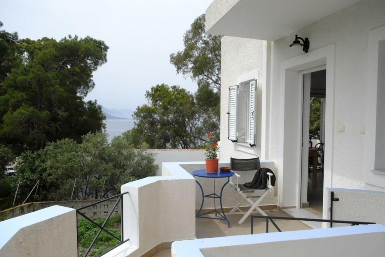 Apartment With Sea View And Balcony 60M From Beach Aegina Exteriér fotografie